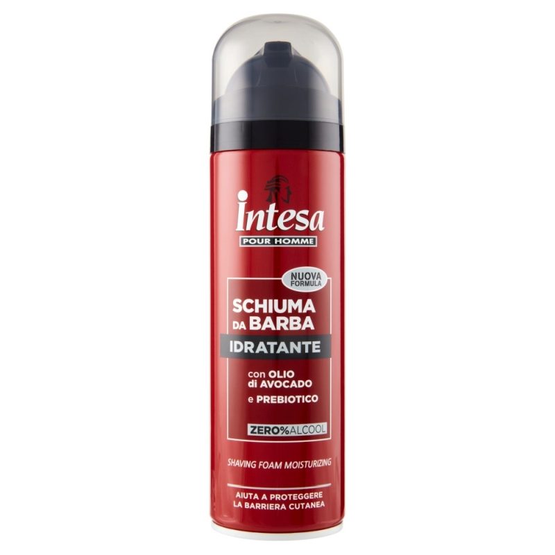 Intesa Spumă de Ras cu Ulei de Avocado, Hidratare și Protecție, Textură Densă, 300 ml