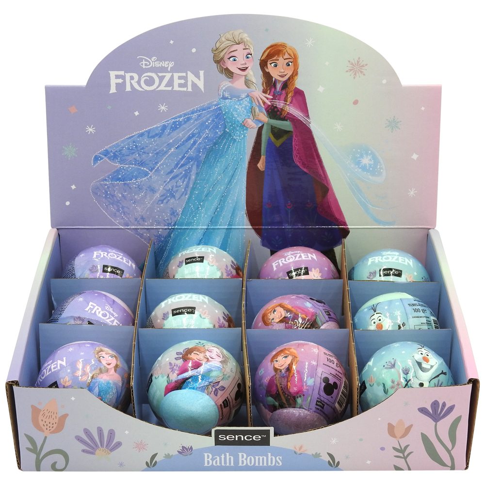 Sare Efervescentă Bombe Disney Sence, Bombe de Băi Aromate, 100 g