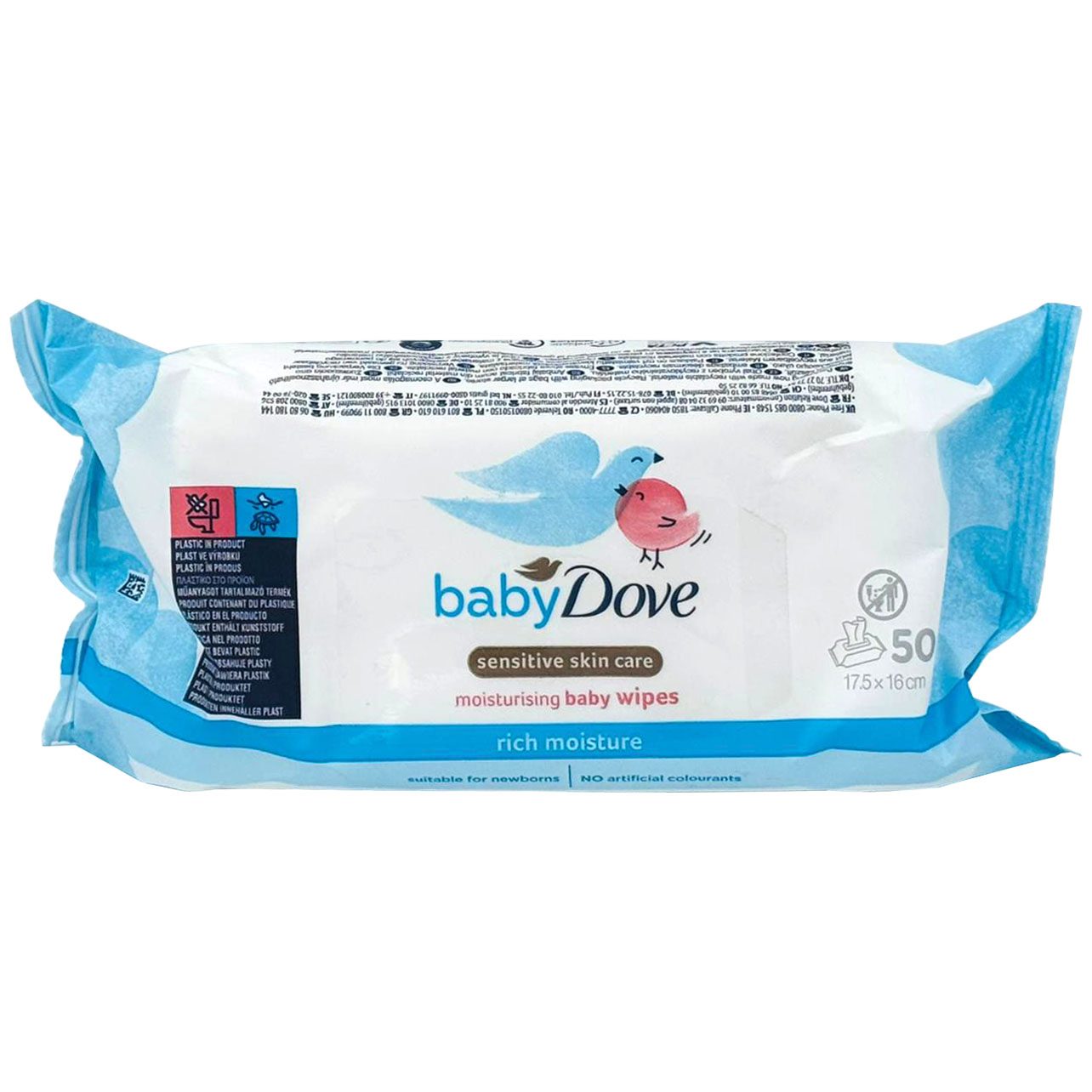 Dove Baby Servetele Umede, Hidratare Intensa, 50 Buc
