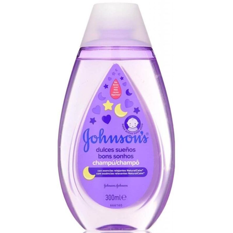 Johnson's Baby Șampon Cu Lavandă Pentru Somn Liniștit, Formulă Fără Lacrimi, Hipoalergenic, 300 ml