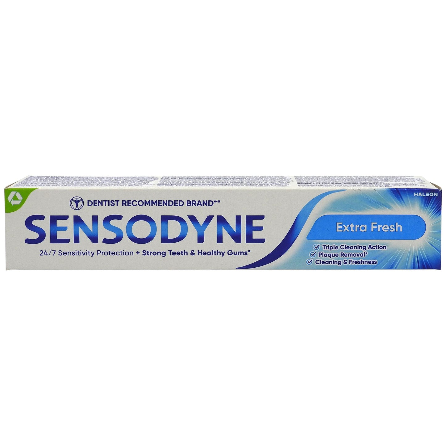 Sensodyne Pasta de Dinti Extra Fresh, Protectie Zilnica pentru Dinti Sensibili, Gust Mentolat, 75 ml