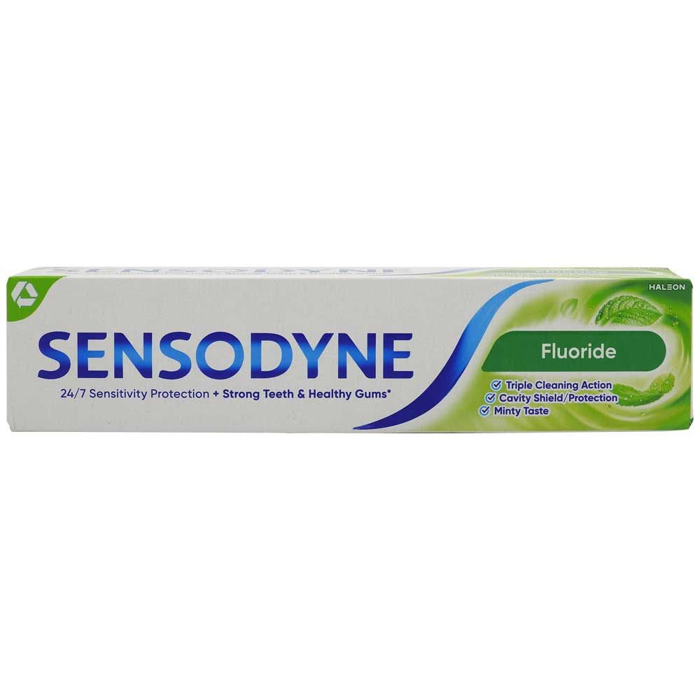 Pasta de Dinti Sensodyne Fluoride, Protectie Zilnica Impotriva Sensibilitatii Dentare, Pasta cu Fluor, 100 ml