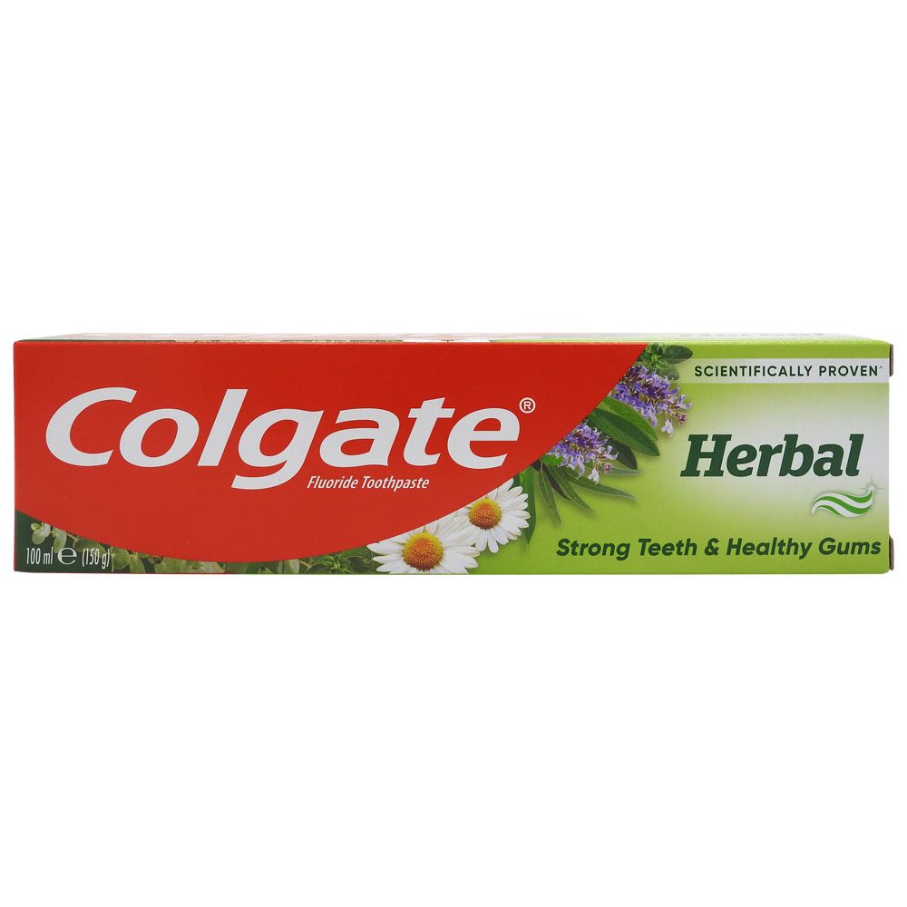Pasta de Dinti Colgate Herbal, Extracte Naturale de Plante si Salvie, Protectie Carie, 100 ml