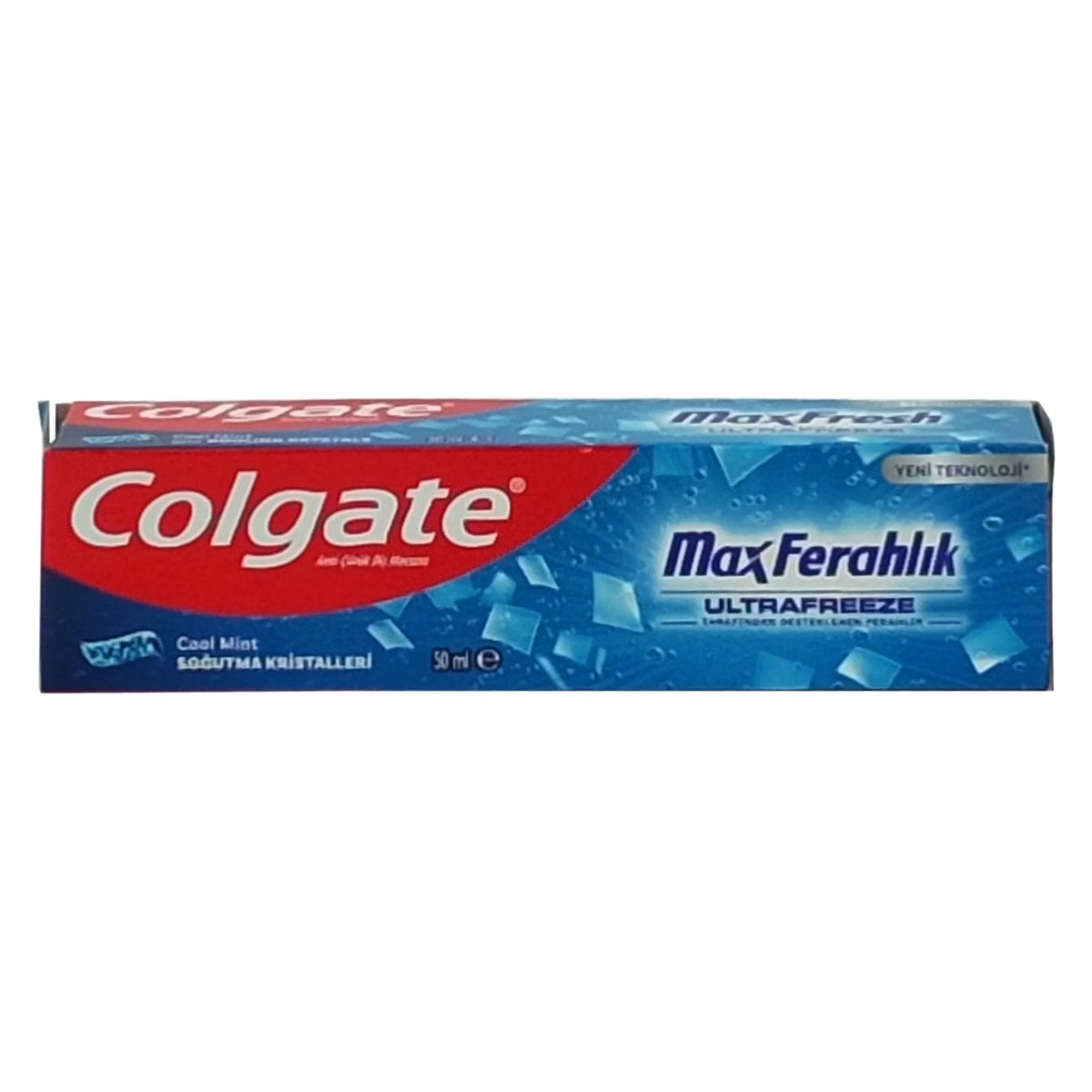 Pasta de Dinti Colgate Max Fresh Cooling Crystals, Tehnologie FreshFX, Mentol Racoritor, 50 ml