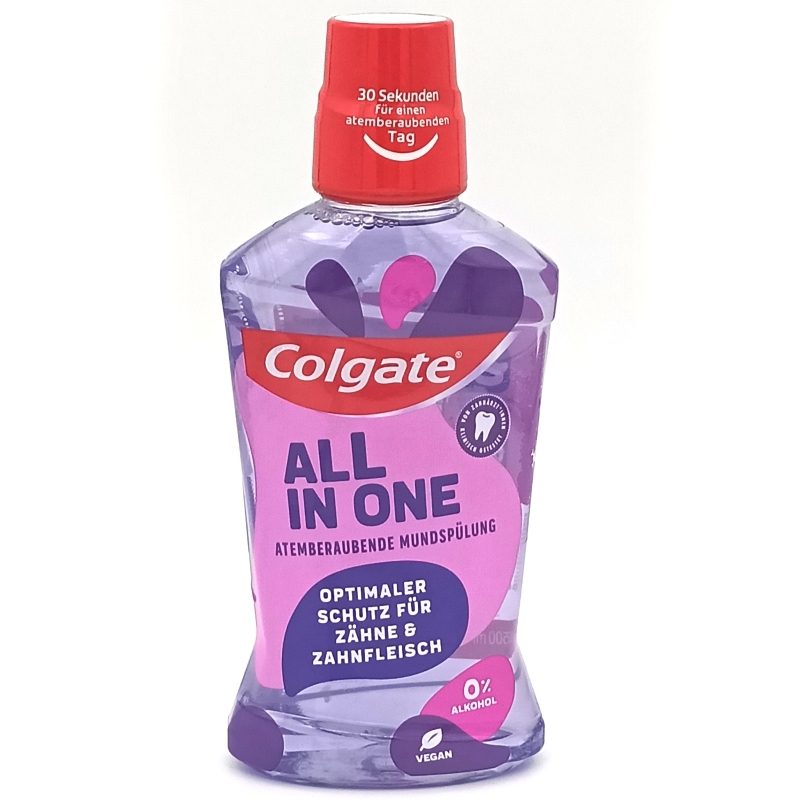 Colgate Apa de Gura All in One, Protectie Completa si Improspatare, 500 ml