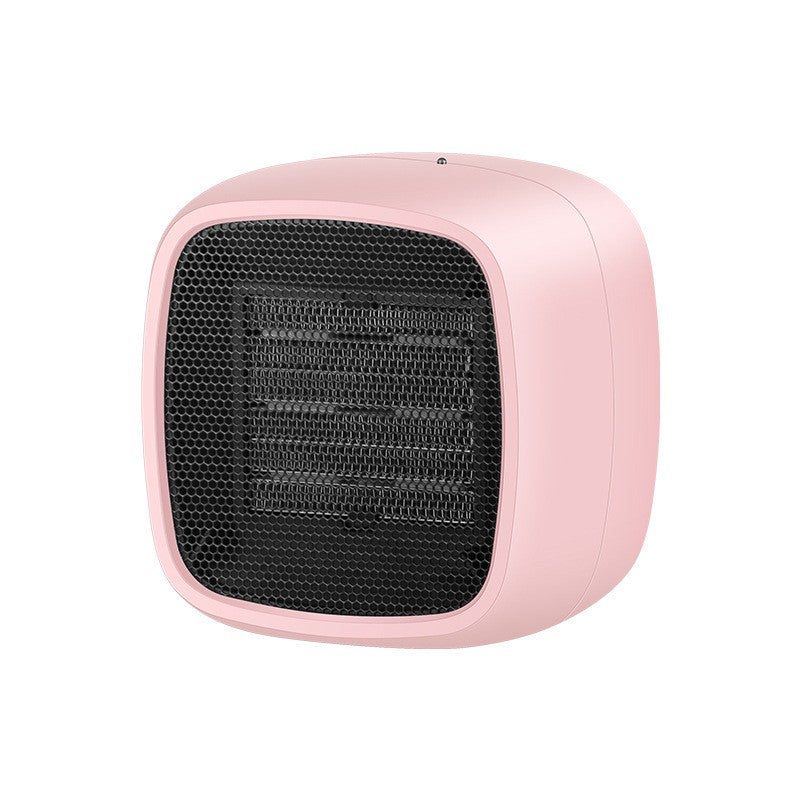 Mini Radiator Electric Portabil, Aeroterma Compacta 800 W, 2 Trepte de Incalzire, Sistem Protectie la Rasturnare, 150x120x175 mm, Roz