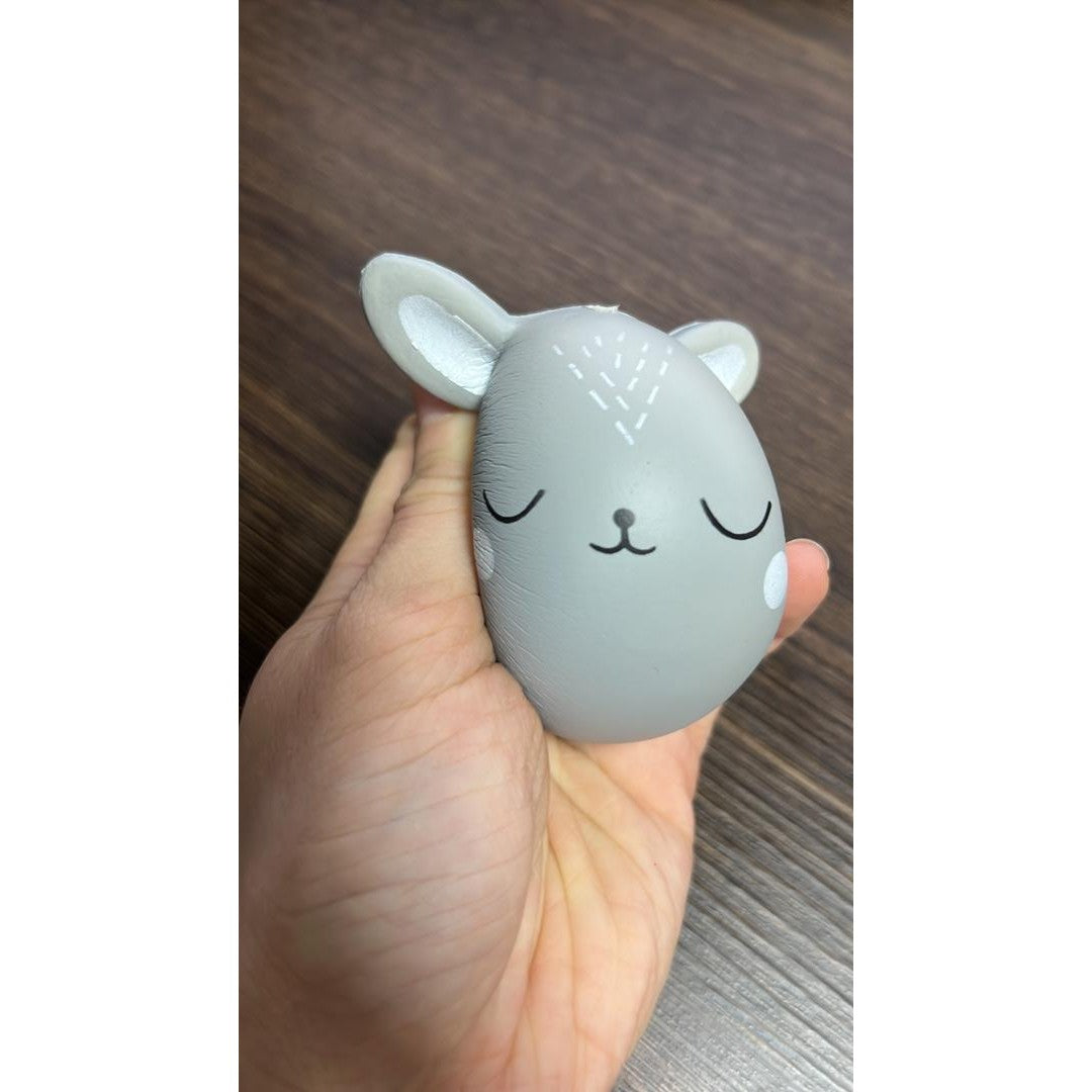Jucarie Squishy Anti-Stres, Creștere Lentă, Spumă PU Parfumată, Model Pisică, Gri