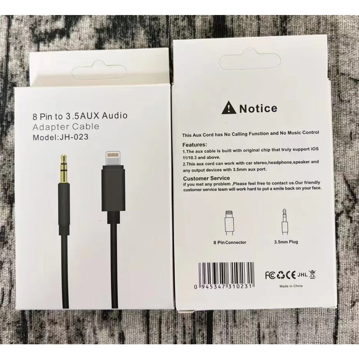Cablu Audio Adaptor Lightning la Jack 3.5 mm, Conector Auxiliar pentru iPhone, iPad si iPod, Material TPE si Cupru, Lungime 1m, Negru