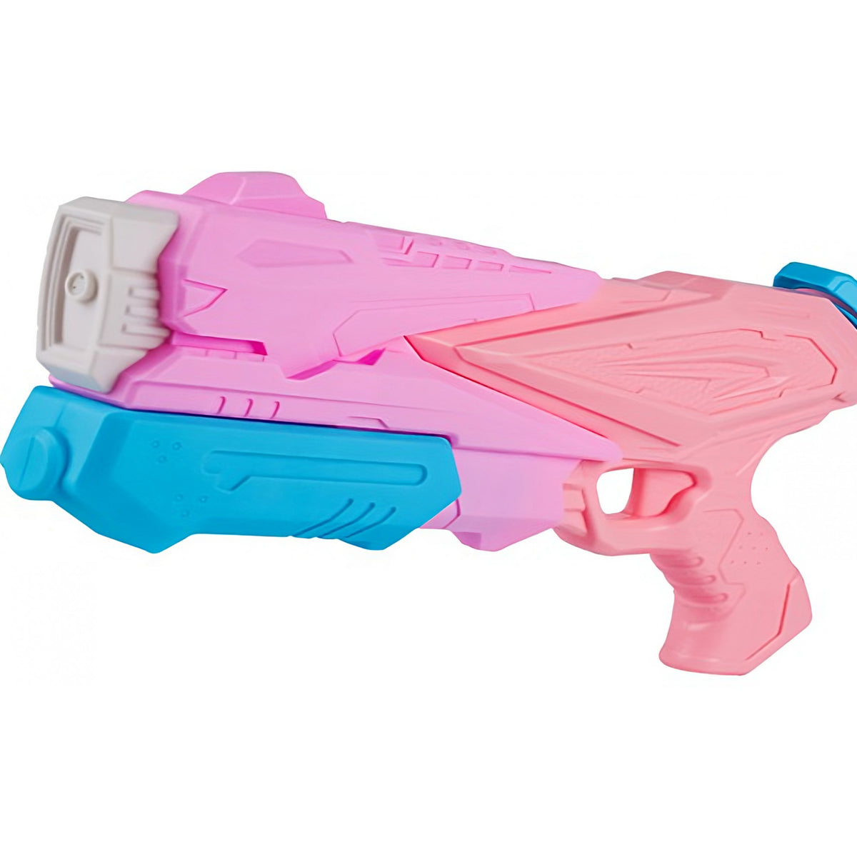 Pistol cu Apa pentru Copii si Adulti, Mecanism cu Pompa si 3 Duze, Jucarie pentru Piscina si Plaja, Rezervor 500 ml, Roz, Varsta 6 ani+
