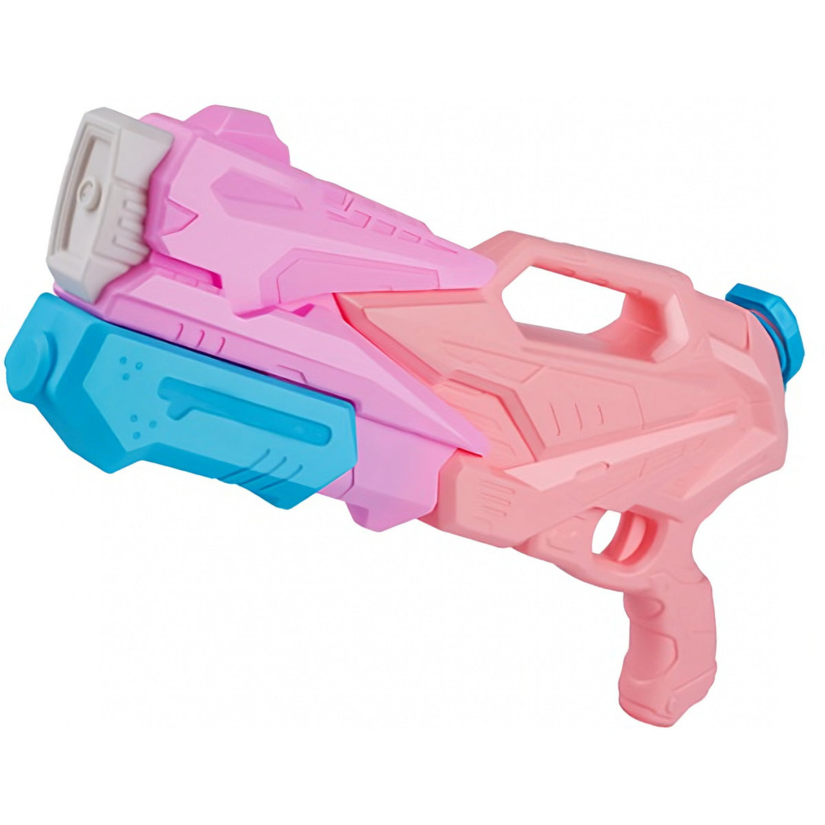 Pistol cu Apa pentru Copii si Adulti, Pompa Inalta Presiune cu 3 Duze, Jucarie de Vara pentru Piscina si Plaja, Roz, 770 ml