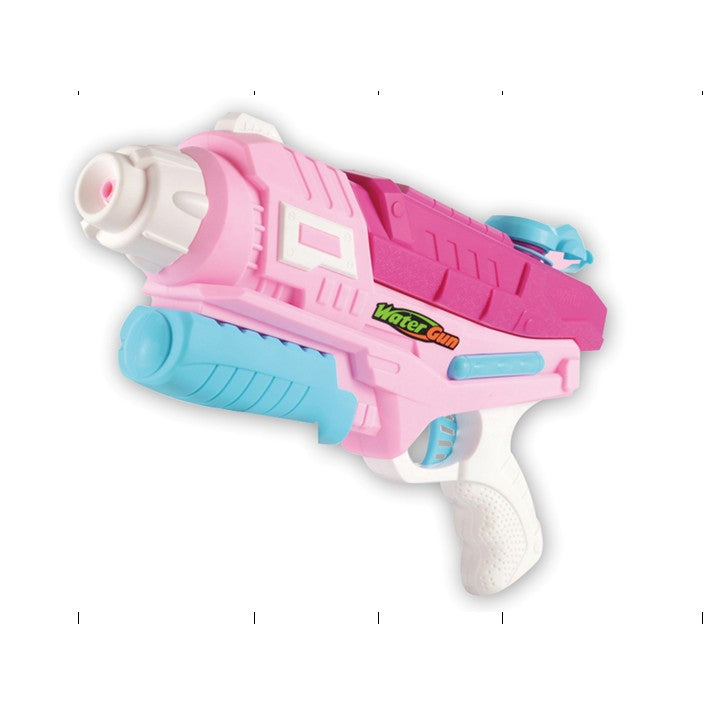Pistol cu Apa pentru Copii si Adulti, Mecanism cu Pompa de Inalta Presiune, Jucarie pentru Piscina si Plaja, Rezervor 600 ml, Roz, Varsta 6 Ani+