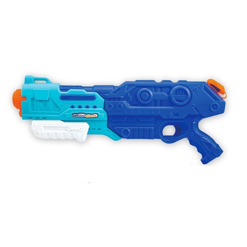 Pistol cu Apa pentru Copii si Adulti, Mecanism cu Pompa de Inalta Presiune, Rezervor Mare Anti-Scurgere, Set 2 Bucati, Albastru, 900 ml si 300 ml