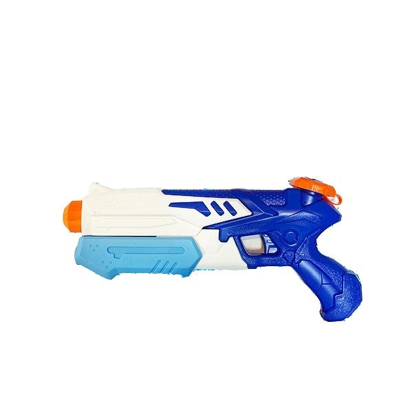 Set 3 Pistoale cu Apa pentru Copii si Adulti, Mecanism cu Pompa de Inalta Presiune si Tragaci, Jucarie de Vara pentru Piscina si Plaja, Albastru, 3 Bucati, 1 x 1000 ml + 2 x 300 ml