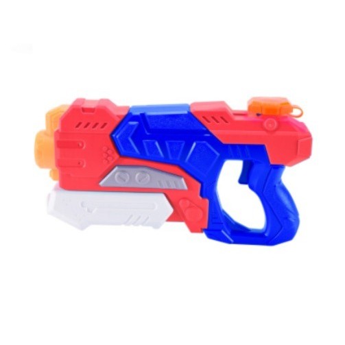 Pistol cu Apa pentru Copii si Adulti, Jucarie de Vara pentru Piscina si Plaja, Mecanism cu Pompa de Presiune, Design Anti-Scurgere, 6 Ani+, Roz/Albastru, 550 ml