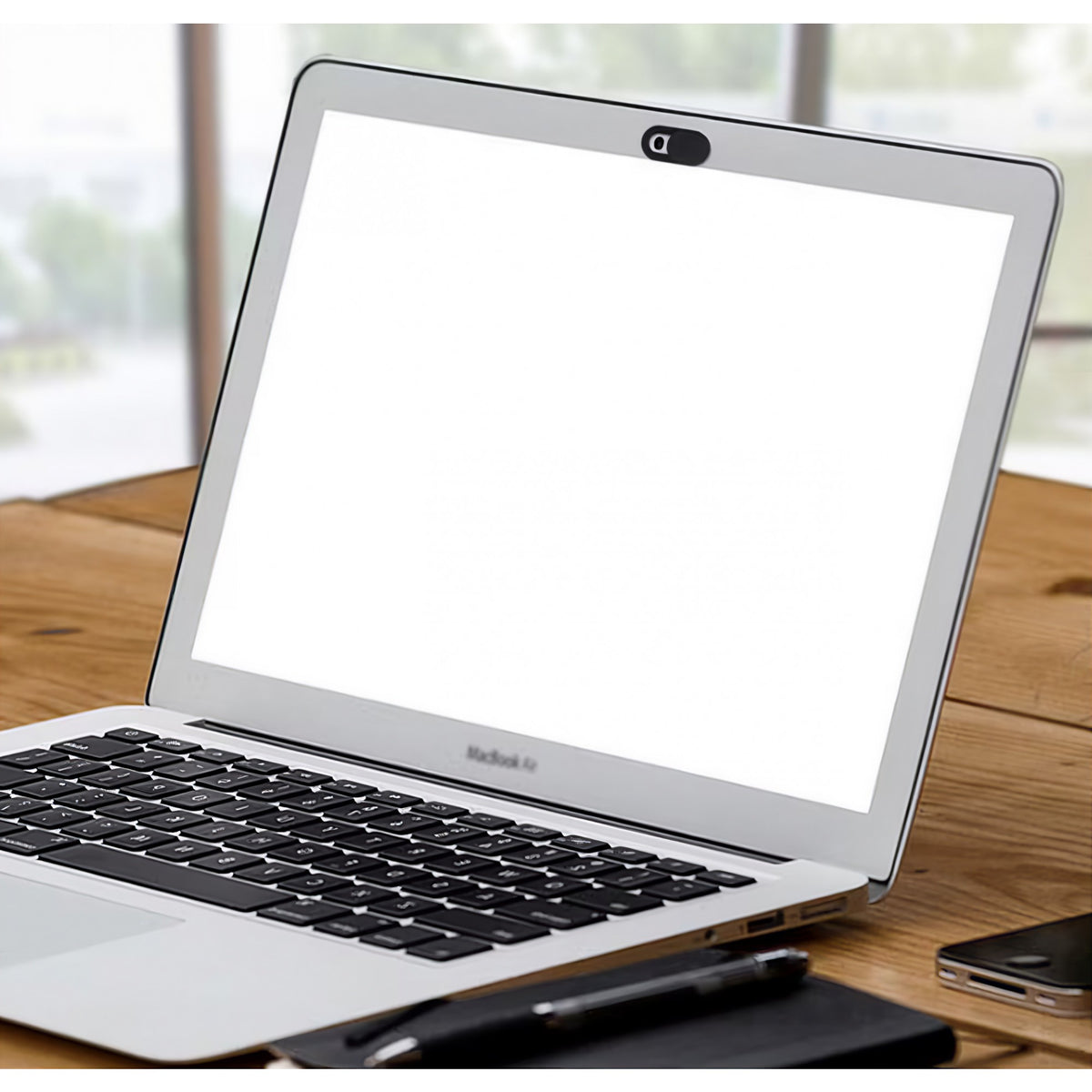 Set Capace Protectie Camera Web, Sistem Glisant pentru Intimitate si Securitate, Material ABS, Compatibil Laptop, Tableta si Telefon, Negru, 8 Bucati