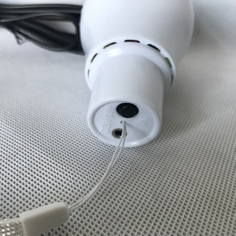 Bec Portabil cu Panou Solar, Lampa LED pentru Camping si Gradina, Utilizare Interior si Exterior, Acumulator 400 mAh, 3.6V, 6.2 x 10 cm, Alb Rece