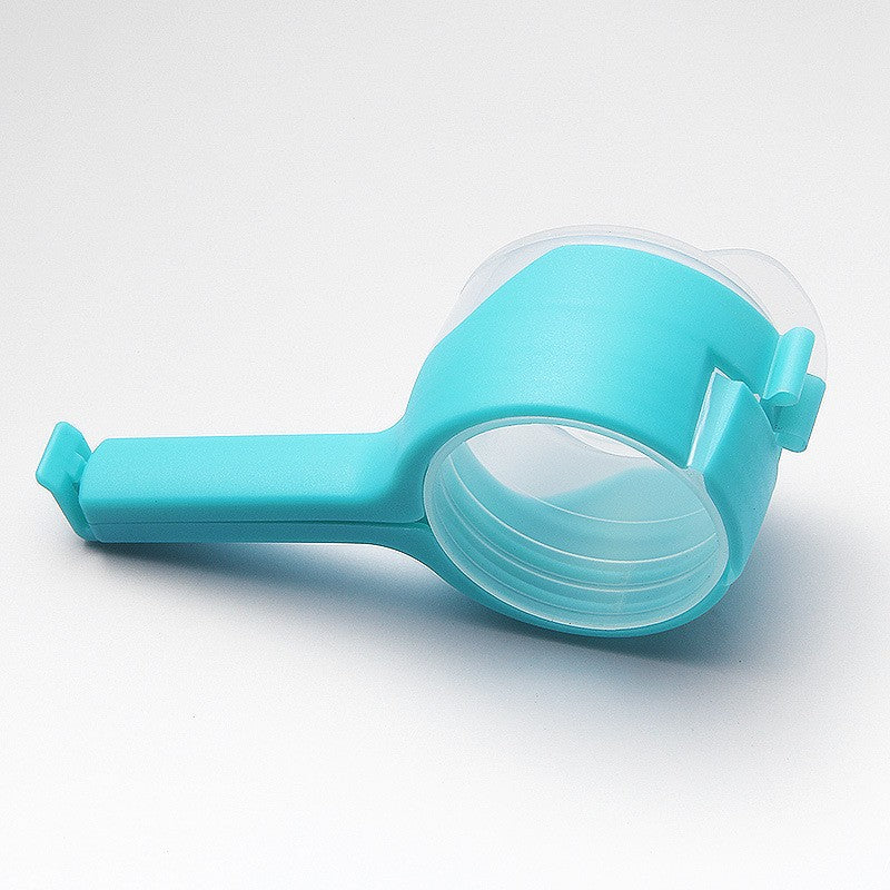 Set 4 Cleme pentru Sigilare Pungi cu Capac de Dozare, Clipuri Ermetice pentru Ambalaje Alimentare, Material ABS Durabil, Multicolor