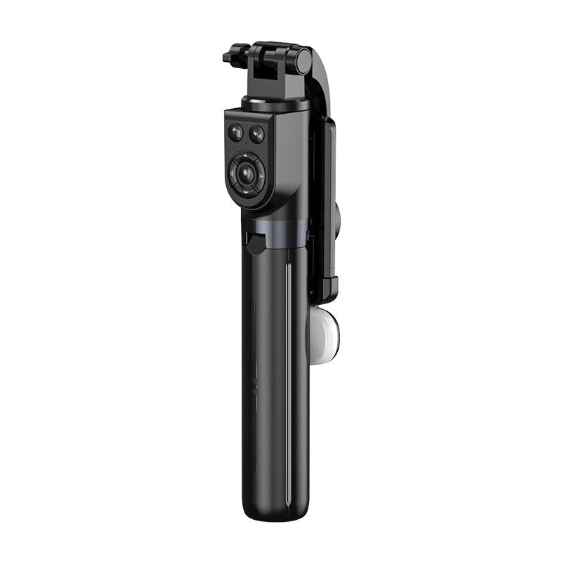 Trepied Foto Profesional Z101S, Functie Selfie Stick, Telecomanda Bluetooth Detasabila, Cadru Telescopic, Aluminiu si Otel Inoxidabil, Inaltime 33-140 cm, Negru