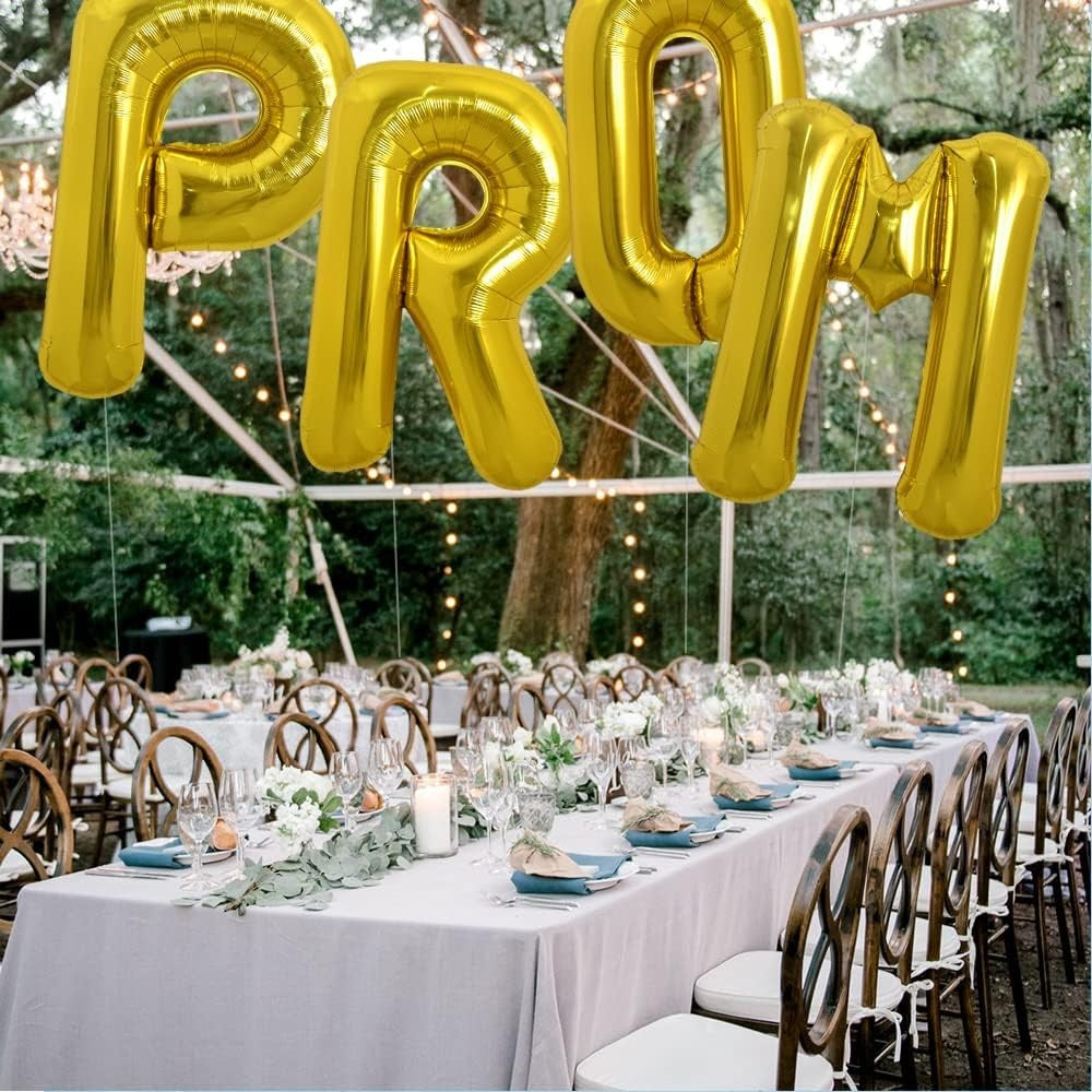 Balon Folie Metalizata Litera O, Balon Aniversar pentru Aer sau Heliu, Include Pai de Umflare, Aluminiu, 40 cm, Auriu