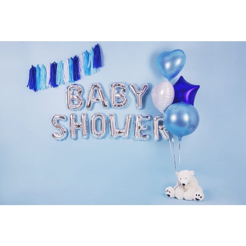 Balon Folie Metalizata Litera A, Umflare Heliu sau Aer, Include Pai pentru Umflat, Aluminiu, 40 cm, Argintiu