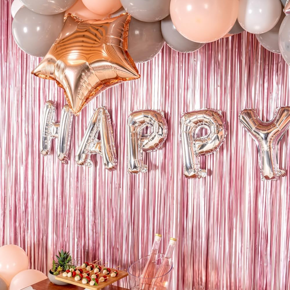 Balon Folie Metalizata Litera H, Decoratiune Petrecere Aniversara, Umflare Heliu sau Aer, Include Pai, Argintiu, 40 cm
