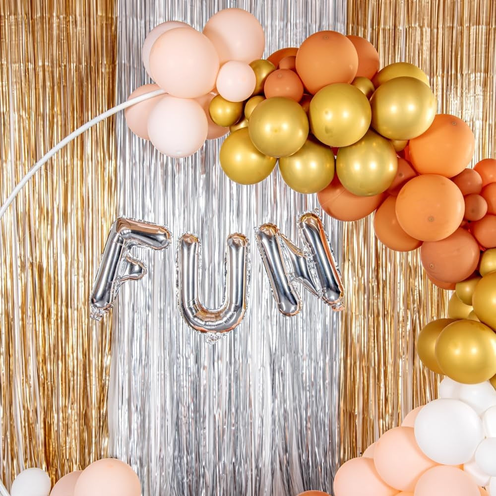 Balon Folie Metalizata Litera N, Decoratiune Petrecere Umflarea cu Heliu sau Aer, Aluminiu, Inaltime 40 cm, Pai Inclus, Argintiu