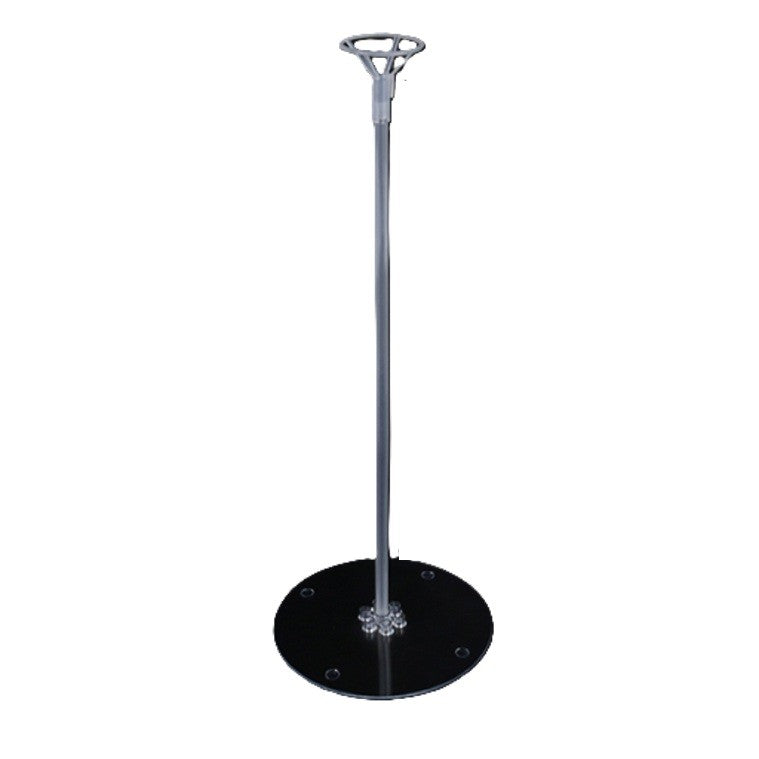 Suport de Masa pentru Baloane, Kit Decorativ Evenimente, Design Stabil cu Tije, Plastic, 70 cm, Transparent