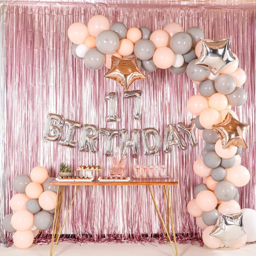Balon Aniversar Cifra 7, Figurina Gigant 100 cm, Folie de Aluminiu, Umflare Aer sau Heliu, Pai Inclus, Argintiu