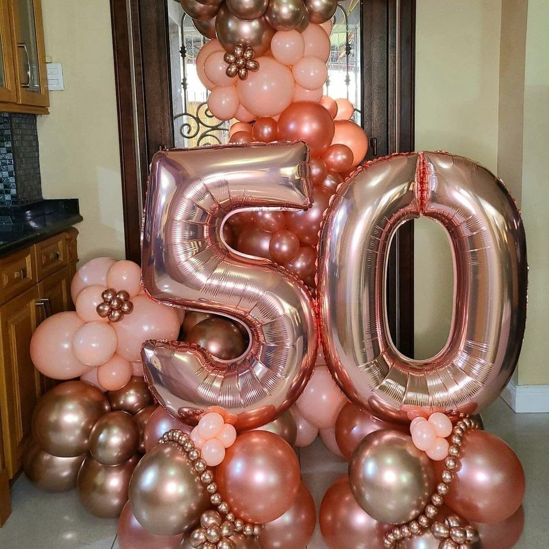 Balon Aniversar Cifra 0, Figurina din Folie de Aluminiu, Umflare Aer sau Heliu, include Pai, 100 cm, Roz Coral