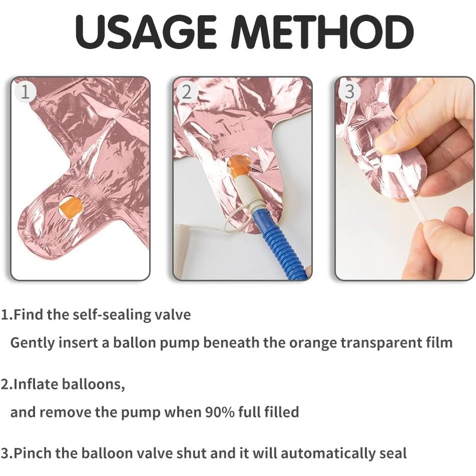 Balon Aniversar Cifra 0, Figurina din Folie de Aluminiu, Umflare Aer sau Heliu, include Pai, 100 cm, Roz Coral