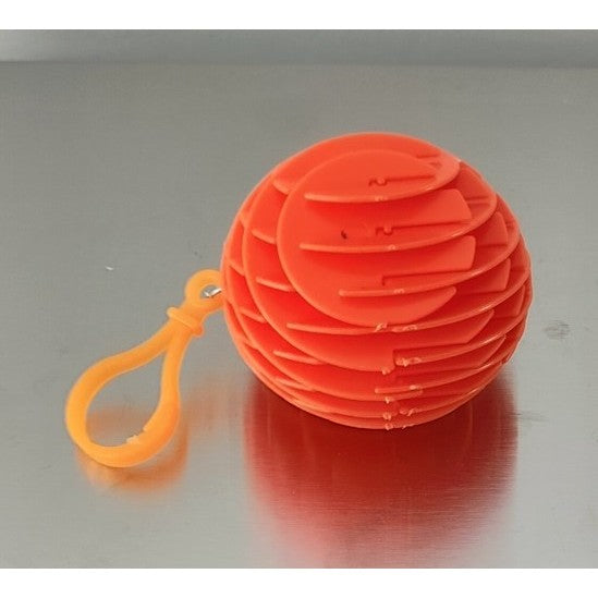 Jucarie Worm Fidget, Anti Stres Decompresie, Plastic, Portocaliu, 6-15.5 cm