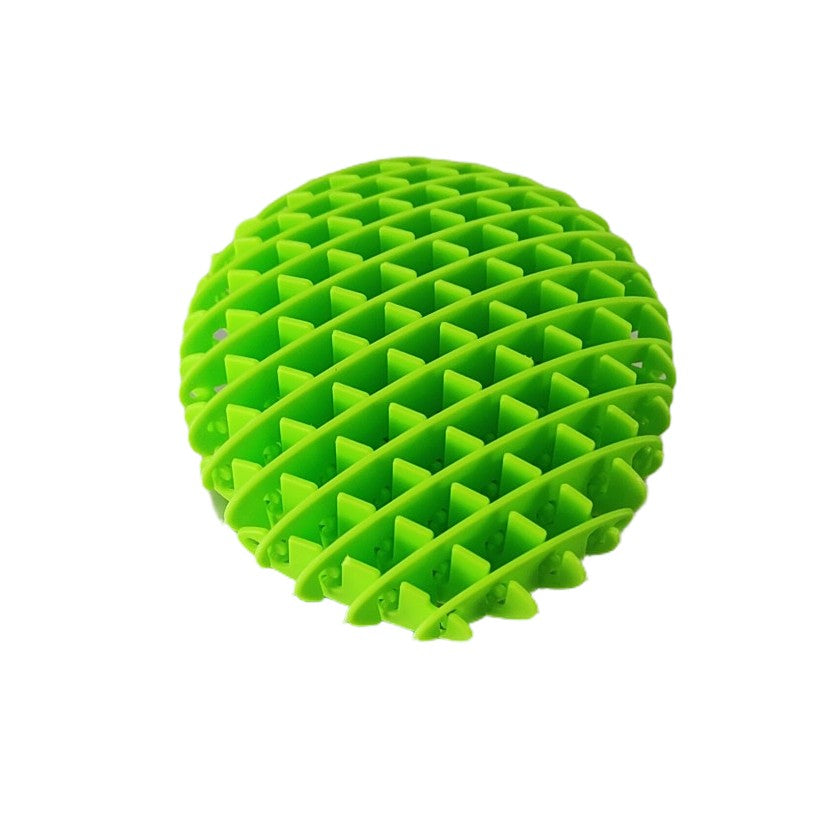 Jucarie Worm Fidget Anti Stres, Plasa Elastica Pentru Decompresie, Plastic, Verde, 10-24.5 cm