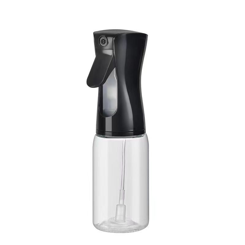 Flavormist, Pulverizator pentru Ulei si Otet, Dozator Reincarcabil pentru Gatit, Plastic Fara BPA, 200 ml, 20.5x6 cm, Negru