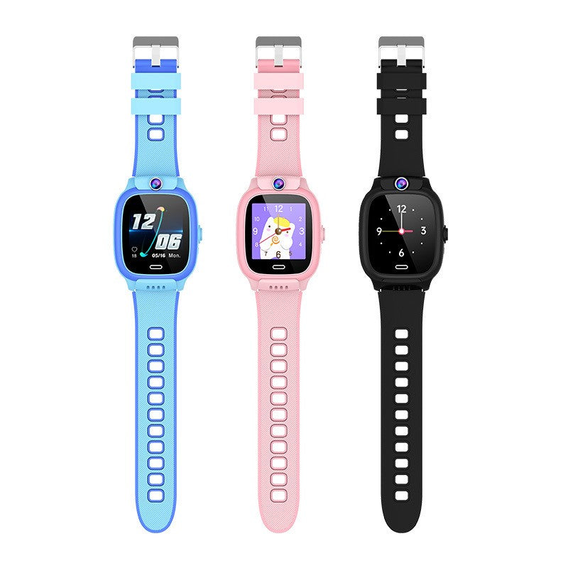 Ceas Smartwatch Copii Y36, Tehnologie 4G, Apel Video si Telefon, Localizare GPS LBS si WiFi, Buton SOS, Monitorizare Spion, Rezistent la Apa, Baterie 400 mAh, Roz