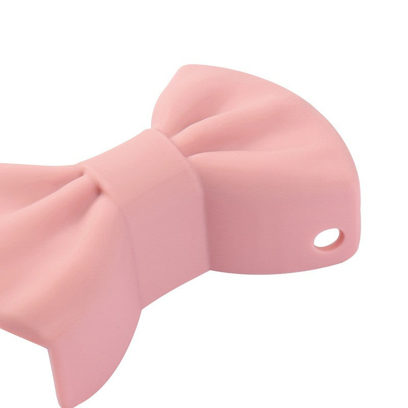 Set 2 Manere de Protectie Termorezistente pentru Oale si Tigai, Protectii Anti-Oparire cu Design Antiderapant, Silicon, Roz, Marime Universala