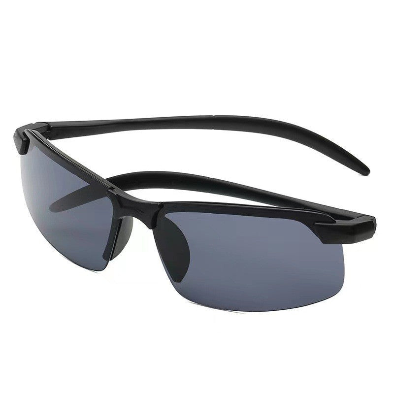 Ochelari de Soare Polarizati, Protectie UV400 Cat 3, pentru Condus si Sport, Rama Policarbonat, Negru, 14 x 3.7 cm, 15.2 g
