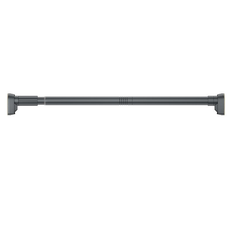 Bara Telescopica Multifunctionala, Extensibila 220-240 cm, Montare Fara Perforare, Otel Inoxidabil si ABS, Suport Haine sau Perdea Dus, Diametru 25 mm, Gri