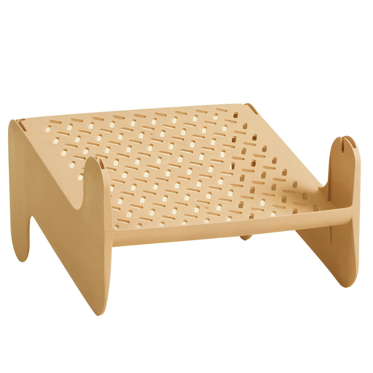 Suport Pentru Pantofi Cu 2 Straturi, Organizator Vertical Pentru Garderoba, Design Pliabil Si Antiderapant, Material PP Rezistent, 26x24.8x16 cm, Maro