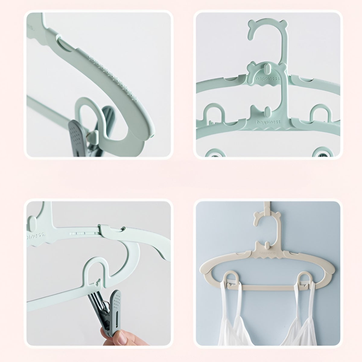 Set 10 Umerase pentru Copii si Bebelusi, Brate Extensibile Retractabile, Material PP Anti-Alunecare, 28-37 cm, Verde
