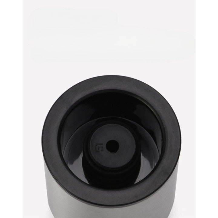 Dop de Etansare si Vidare pentru Sticle de Vin si Sampanie, Pompa Vacuum cu Selector de Data, Reutilizabil, Plastic si Silicon, 4.5 x 4.5 x 8 cm, Gri