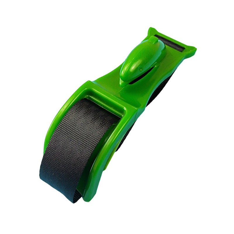 Deviator Centura de Siguranta pentru Gravide, Adaptor Ajustabil de Protectie Abdominala si Postoperator, Material ABS Antiderapant, Lungime 160 cm, Model Delfin, Verde