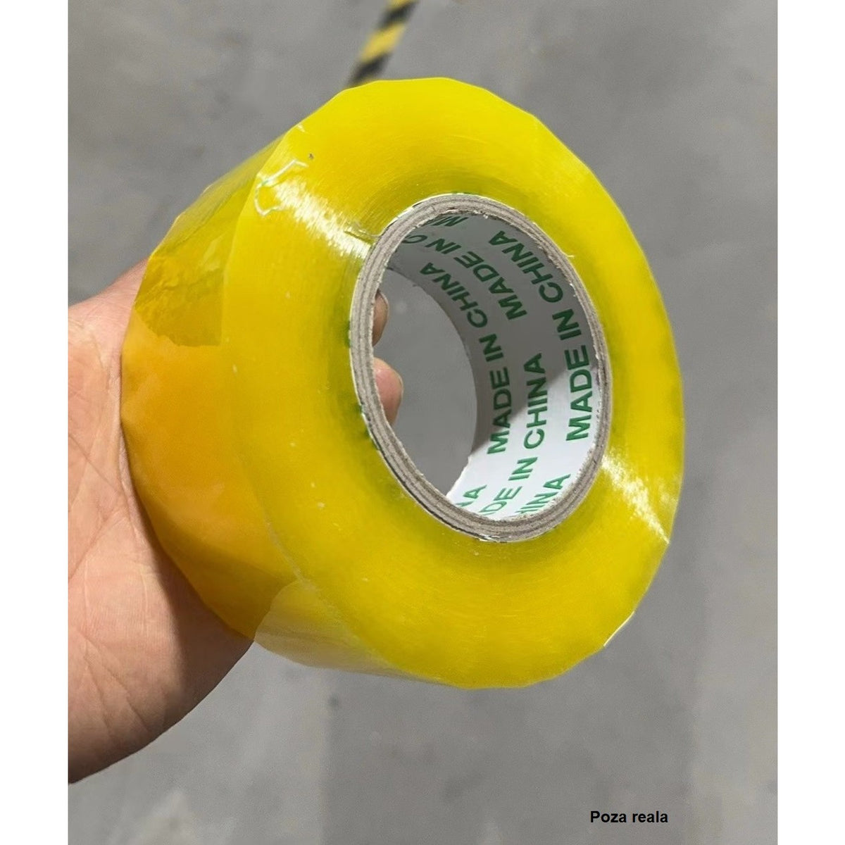 Banda Adeziva Pentru Ambalare Si Sigilare, Aderenta Puternica, Plastic Rezistent, 190 m x 4.8 cm, Transparenta