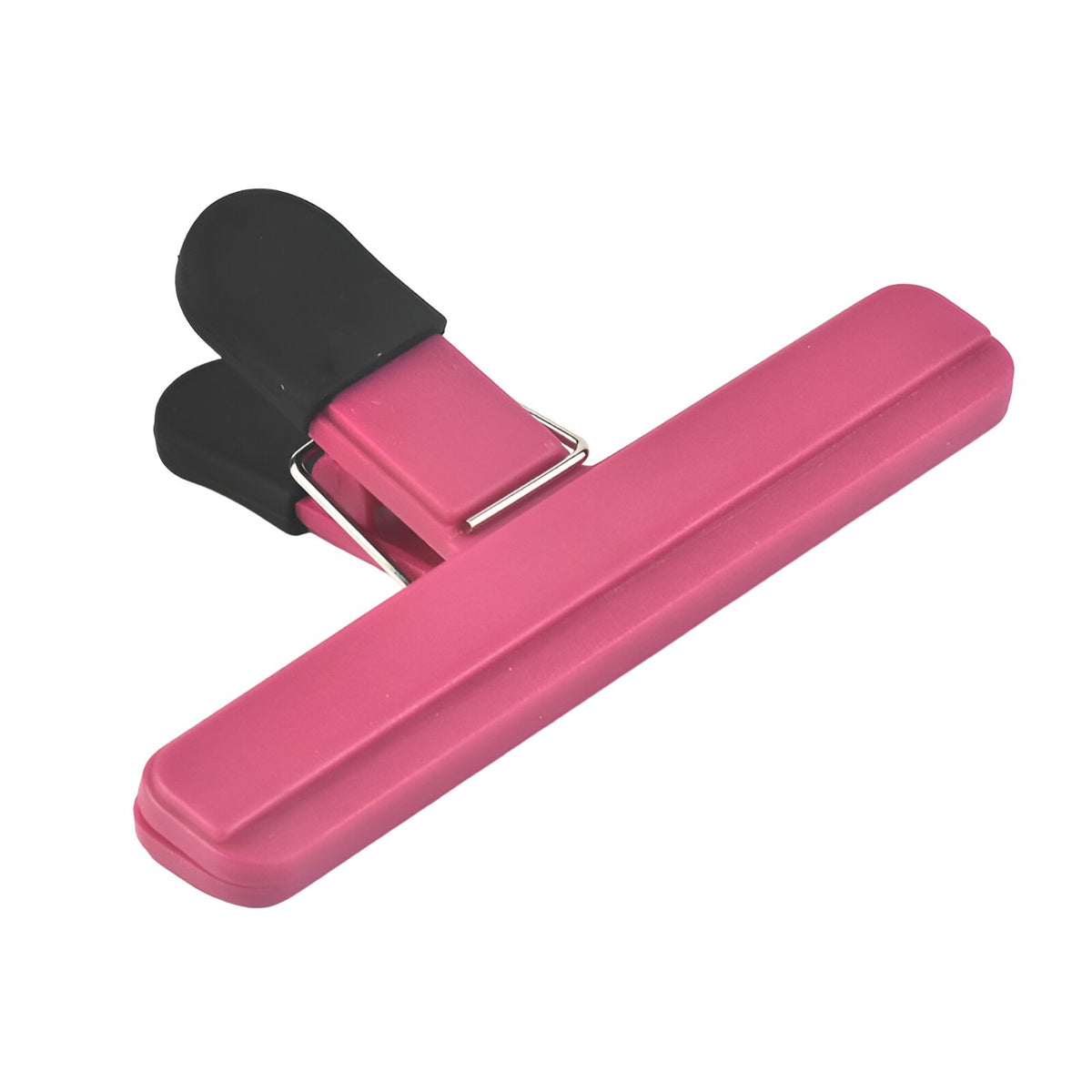 Cleste Multifunctional pentru Sigilarea Pungilor, Clips Ergonomic pentru Prospetime Alimente si Snacks, Plastic Rezistent, 15x7.5 cm, Roz