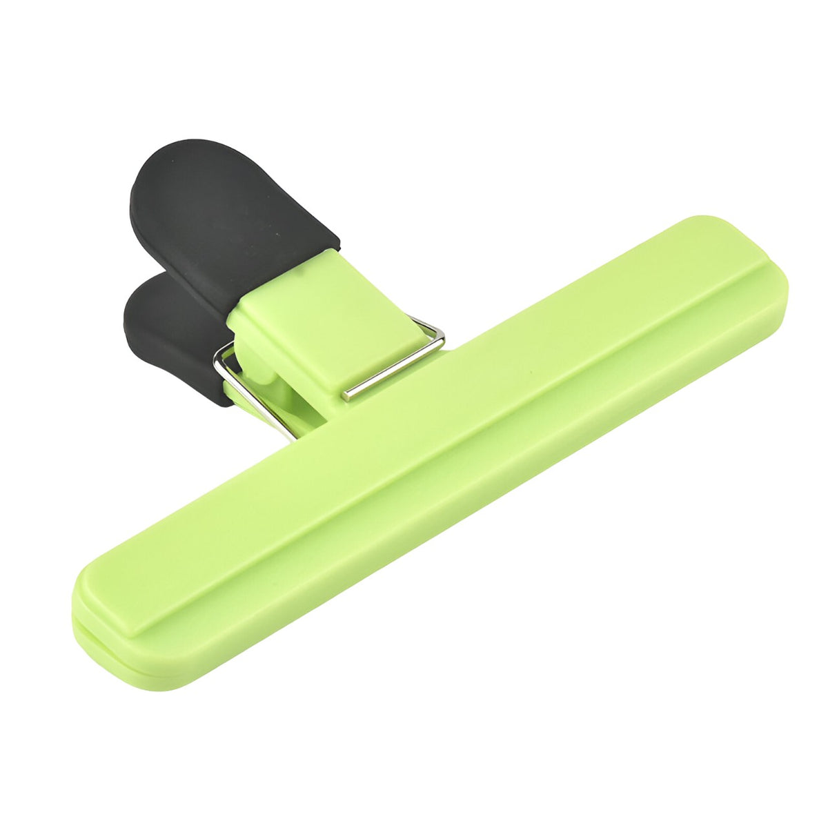 Cleste Multifunctional pentru Sigilarea Pungilor, Clip de Inchidere Ermetica pentru Snacks si Alimente, Plastic Rezistent, 15x7.5 cm, Verde