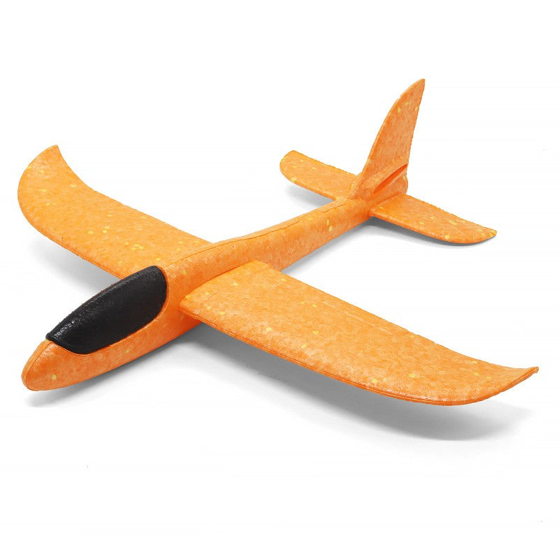 Avion Planor, Zbor Distanțe Mari 20m, Polistiren, 47 cm, Portocaliu