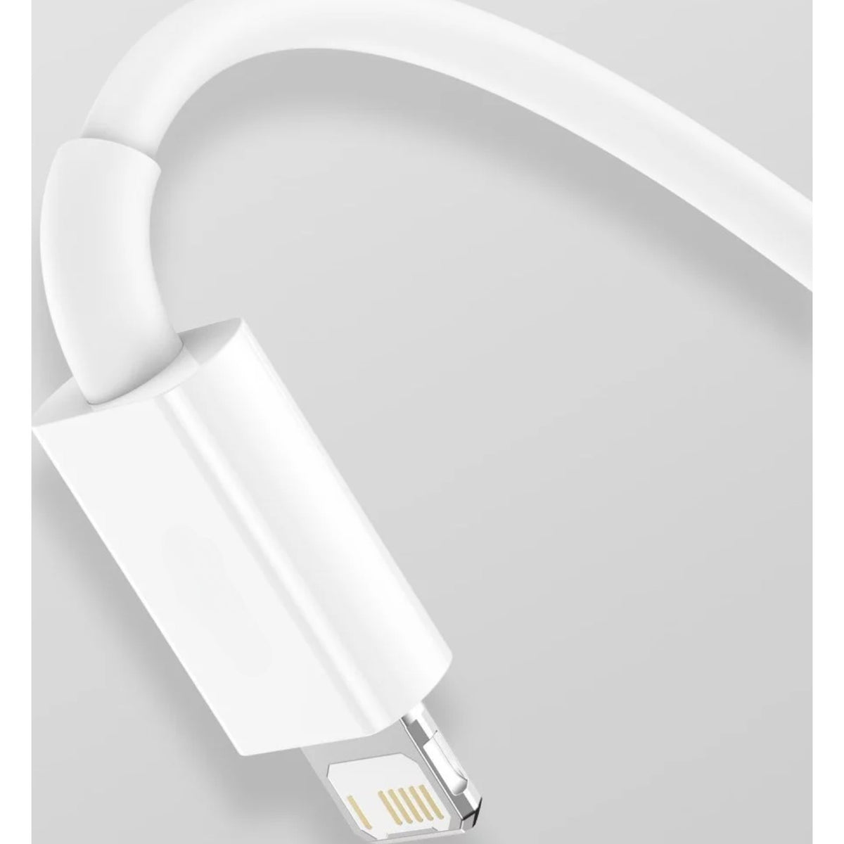 Cablu USB 3in1 SX-21, Incarcare Rapida 3A si Transfer Date, Conectori Micro USB, USB-C si Lightning, Material TPE, 1.2m, Alb