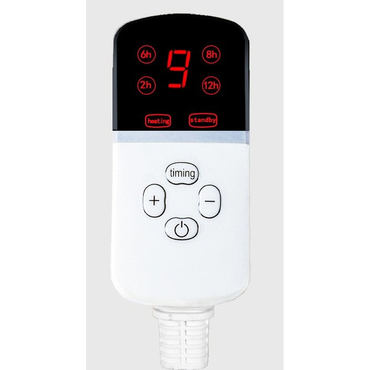 Patura Electrica pentru Caini si Pisici, Perna Incalzita cu 2 Trepte de Temperatura, Protectie Anti-alunecare, Material PVC Rezistent, 25W, 45 x 45 cm, Gri