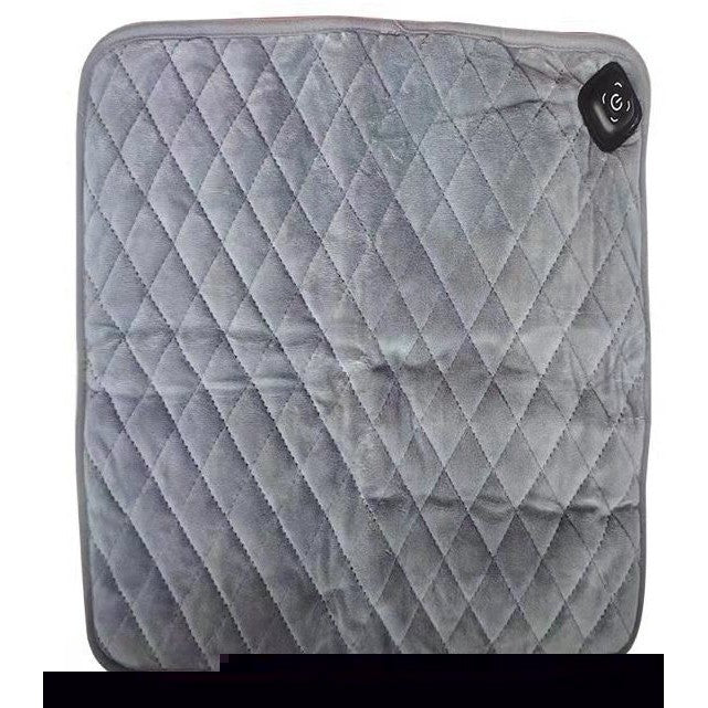 Perna Electrica Multifunctionala pentru Persoane si Animale, Incalzire Rapida prin USB 5V, Protectie Supraincalzire, Poliester Moale, 10 W, 45 x 40 x 1.5 cm, Gri Inchis