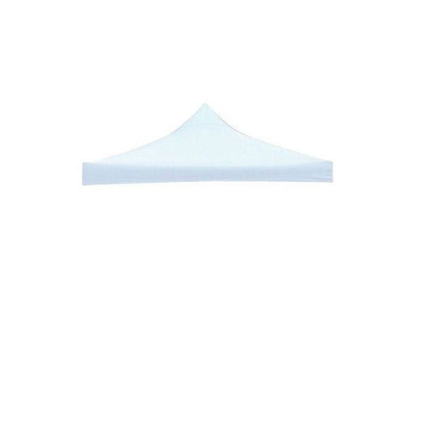 Acoperis Rezerva Cort Pavilion, Prelata Impermeabila 3 x 6 m, Protectie UV, Material Textil Oxford 700D cu Invelis PVC, Alb