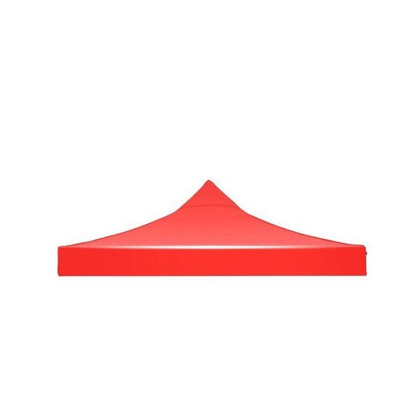 Prelata Acoperis Cort Pavilion, Copertina Impermeabila 2 x 2 m, Protectie UV si Ploaie, Material Textil Oxford 700D cu Invelis PVC, Rosu